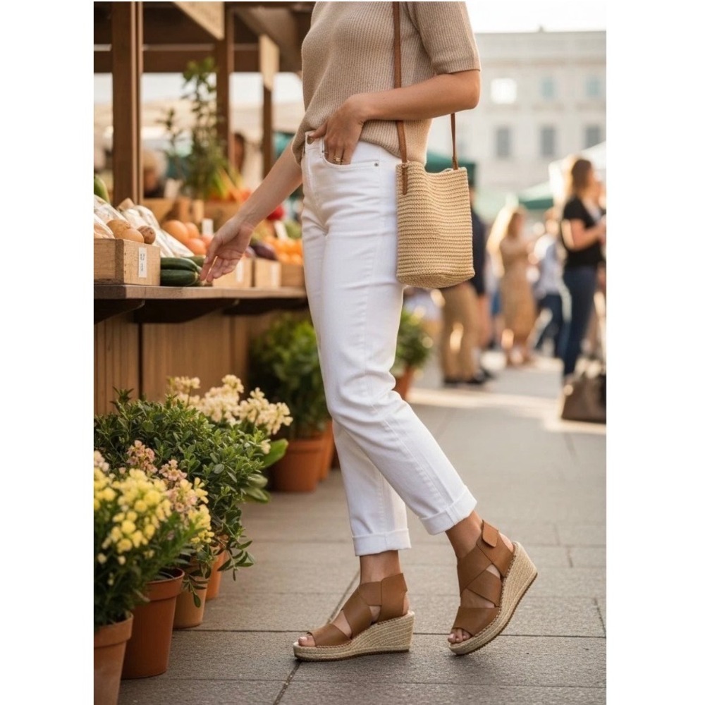 Eileen Fisher 'Willow' Espadrille Wedge Sandal